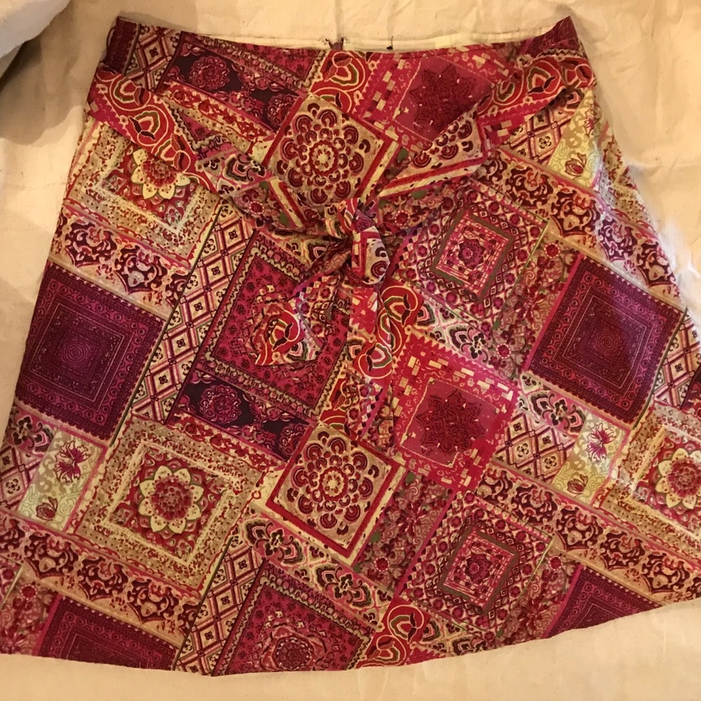 Vintage 100% Cotton Algodon,belt/hidden zipper